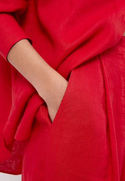 Oysho Stoffhose - Red