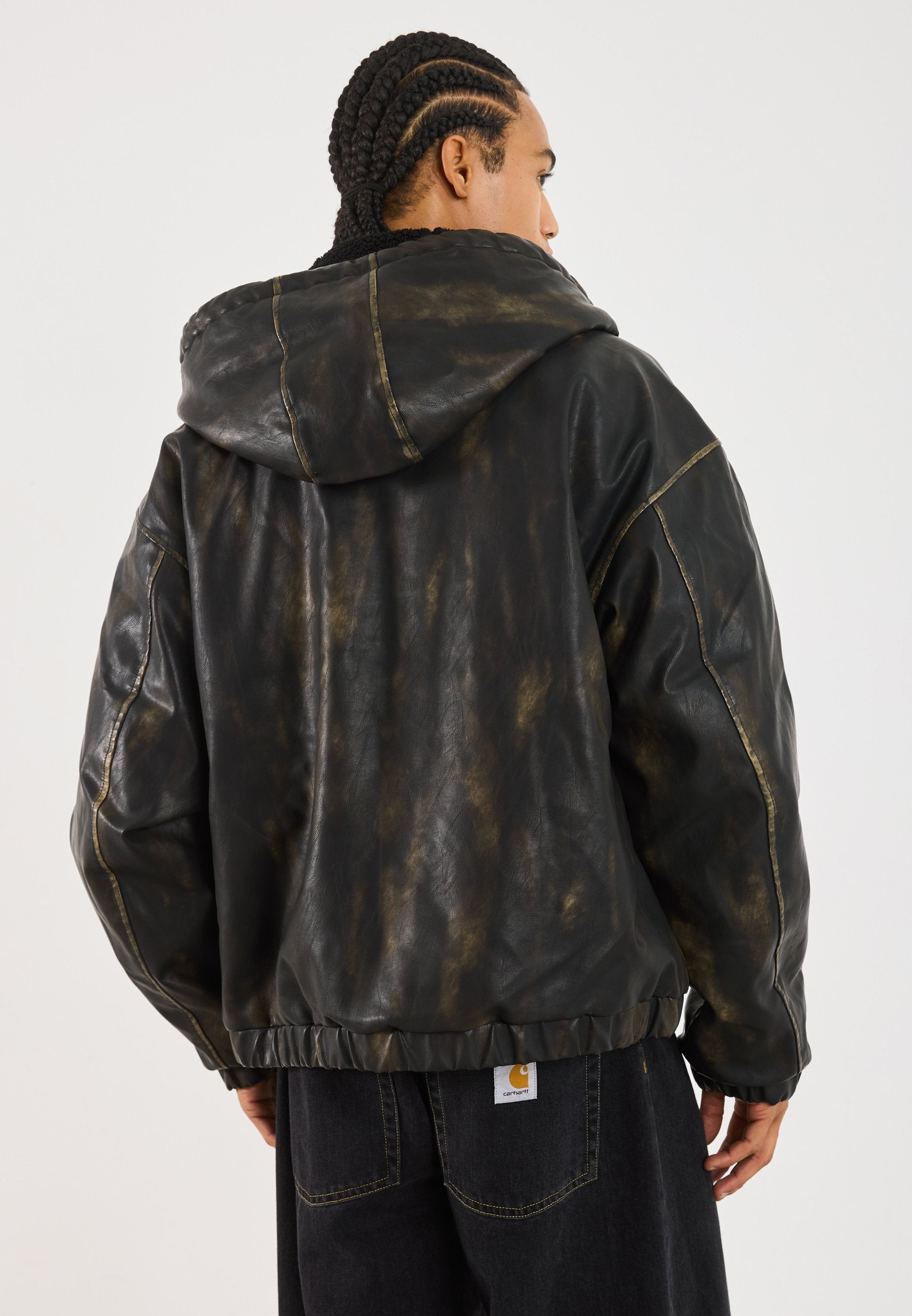 YOURTURN UNISEX - Faux Leather Jacket