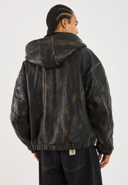 YOURTURN UNISEX - Faux Leather Jacket
