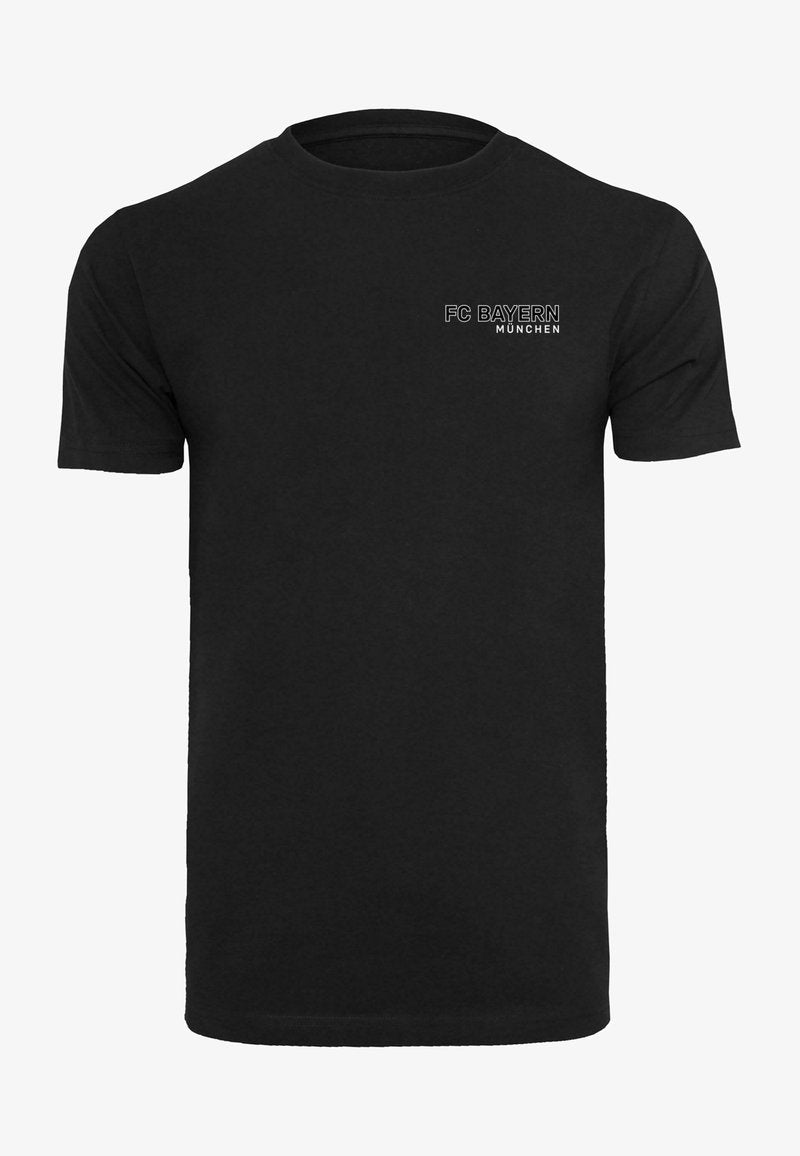  ROUND NECK - T-Shirt Print - Black
