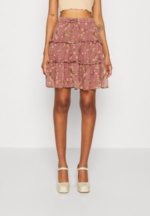 Vila VIKAWA HW SHORT - A-Linien-Rock - Pastel Lilac