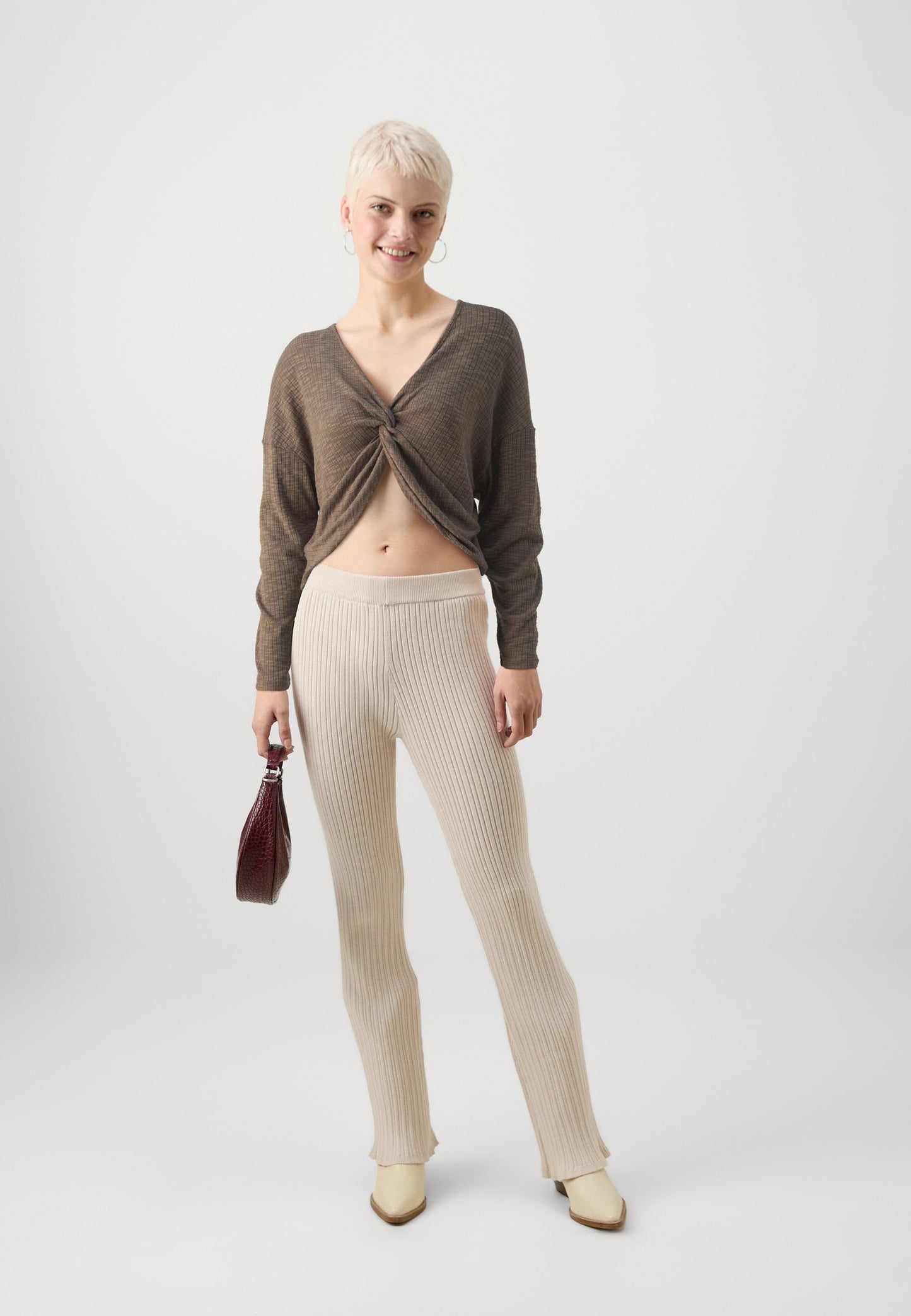 ONLY Petite ONLMILA 2-WAY - Jumper - Walnut