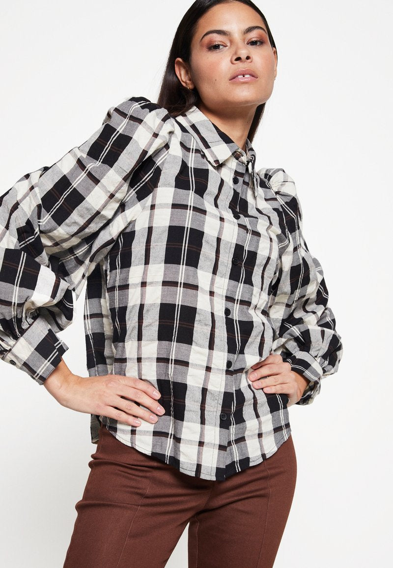 Monki Hemdbluse - Paris Check