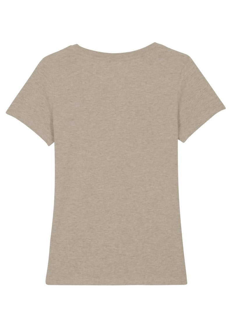  T-Shirt Print - Heather Sand