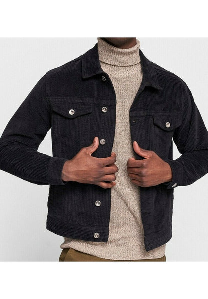 Redefined Rebel RRNOAH CORDUROY - Leichte Jacke - Black