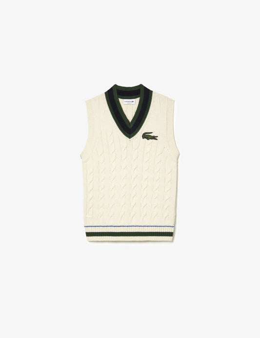 Lacoste R1T - Top - White/ Green/ Light Blue