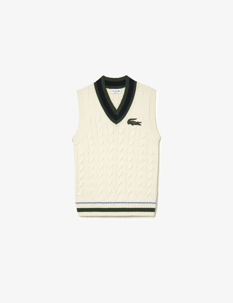 Lacoste R1T - Top - White/ Green/ Light Blue