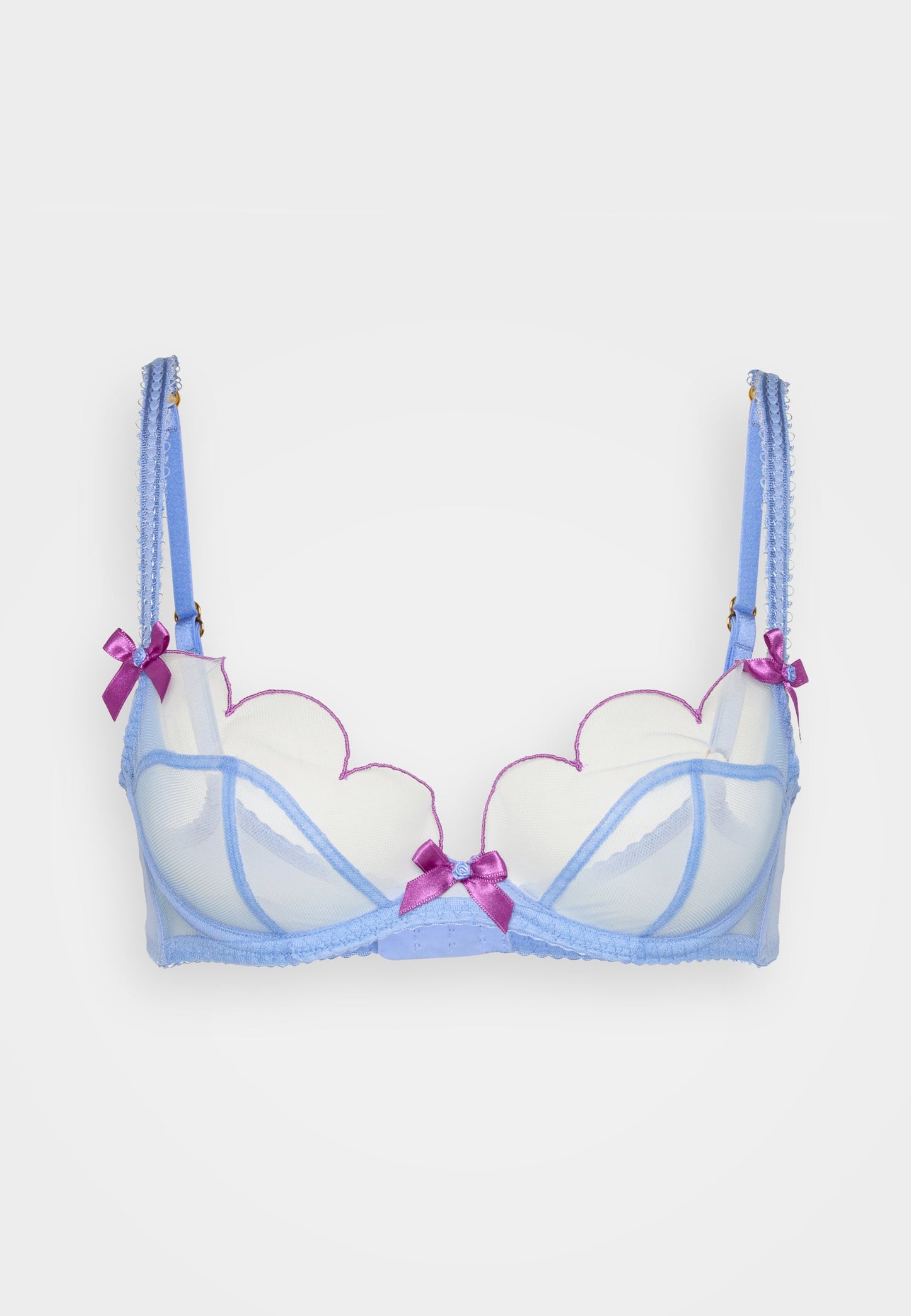 AGENT PROVOCATEUR LORNA BRA - Underwired Bra - Blue/amythest