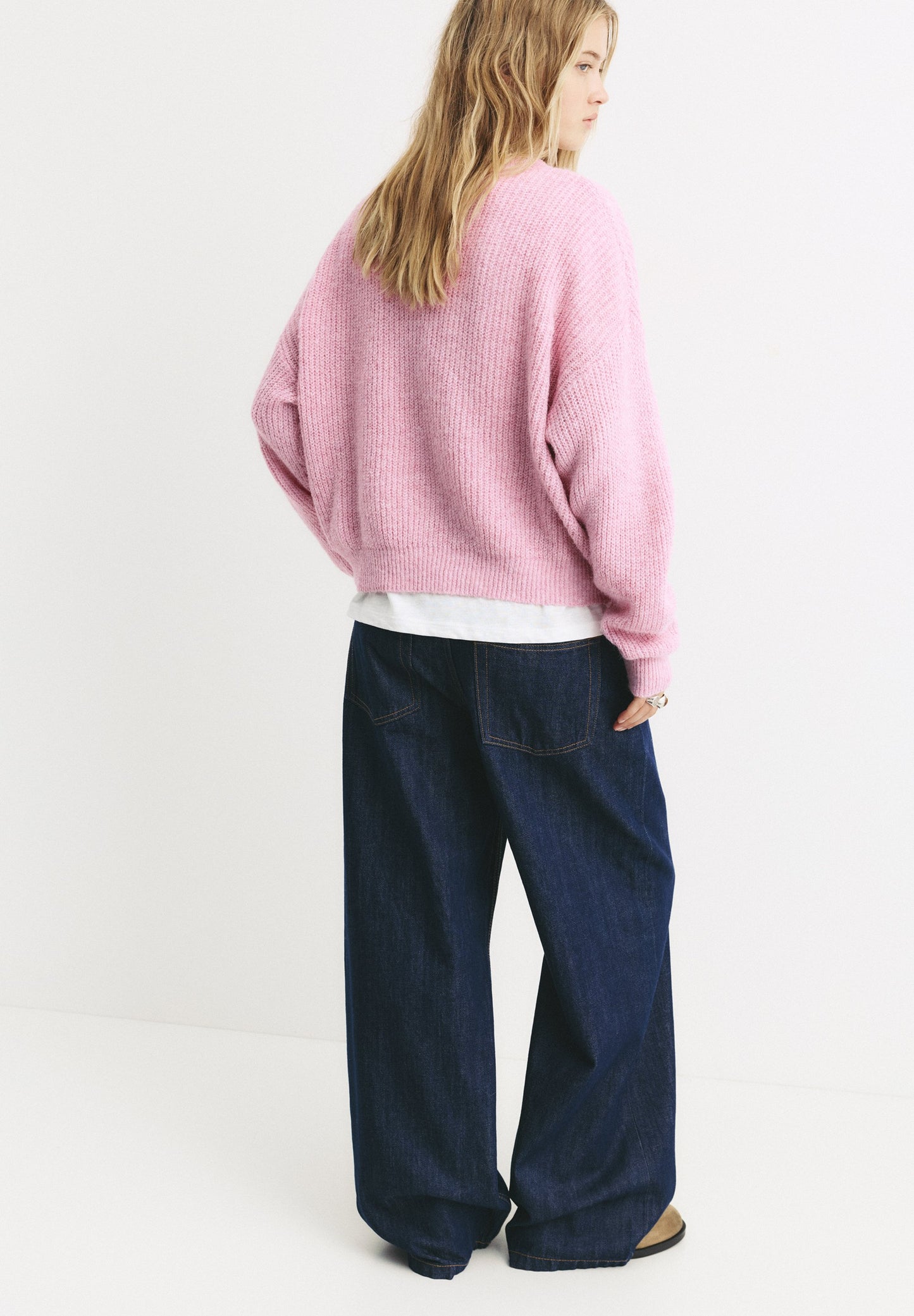 PULL & BEAR PURL - Jumper - Light Pink