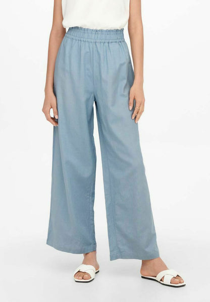 ONLY Stoffhose - Faded Denim