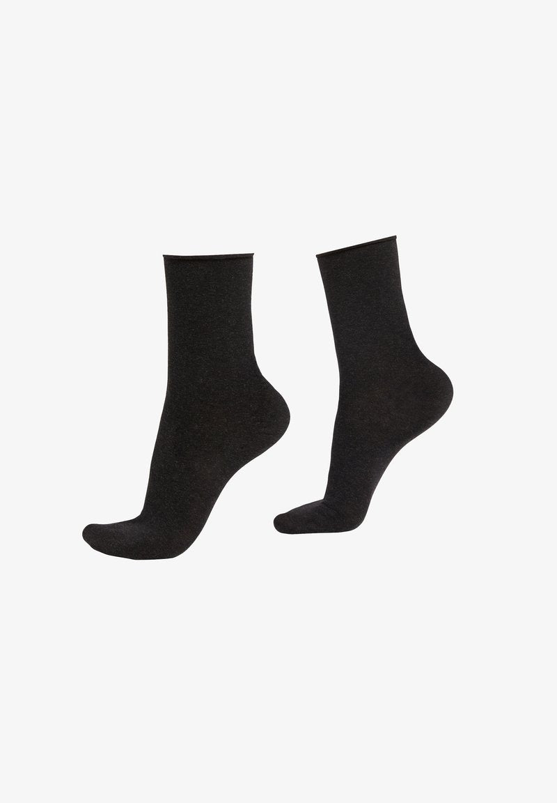 Calzedonia MIT UMSCHLAG - Socken - Jeans Scuro