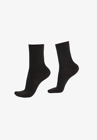 Calzedonia MIT UMSCHLAG - Socken - Jeans Scuro