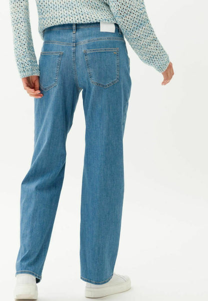 BRAX STYLE MAINE - Flared Jeans - Slightly Used Light Blue