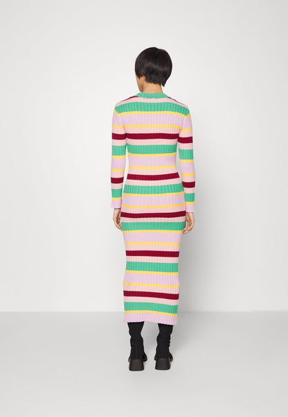  YASPEREGRINE DRESS - Strickkleid - Jelly Bean Multicolor