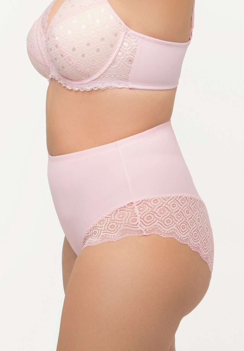 Ulla Popken MAXI KANT MICROGAREN - Slip - Baby Rosa