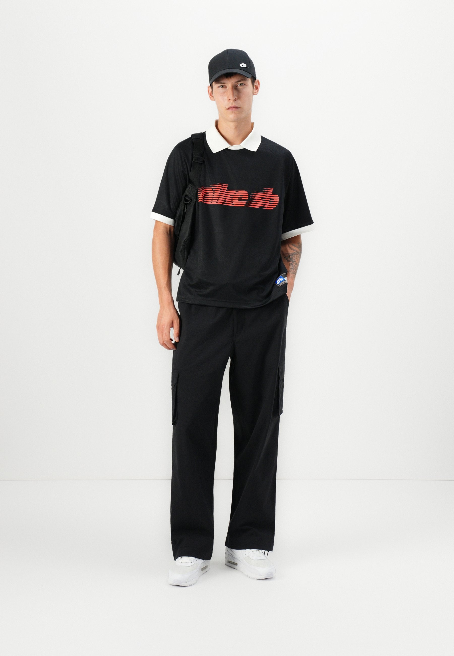  UNISEX - Print T-shirt - Black/sail