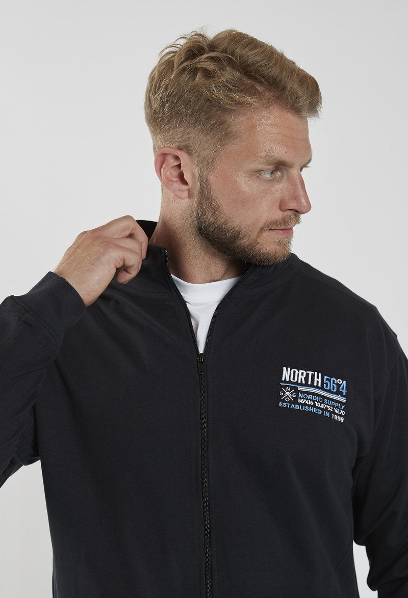  Sweatjacke - Black