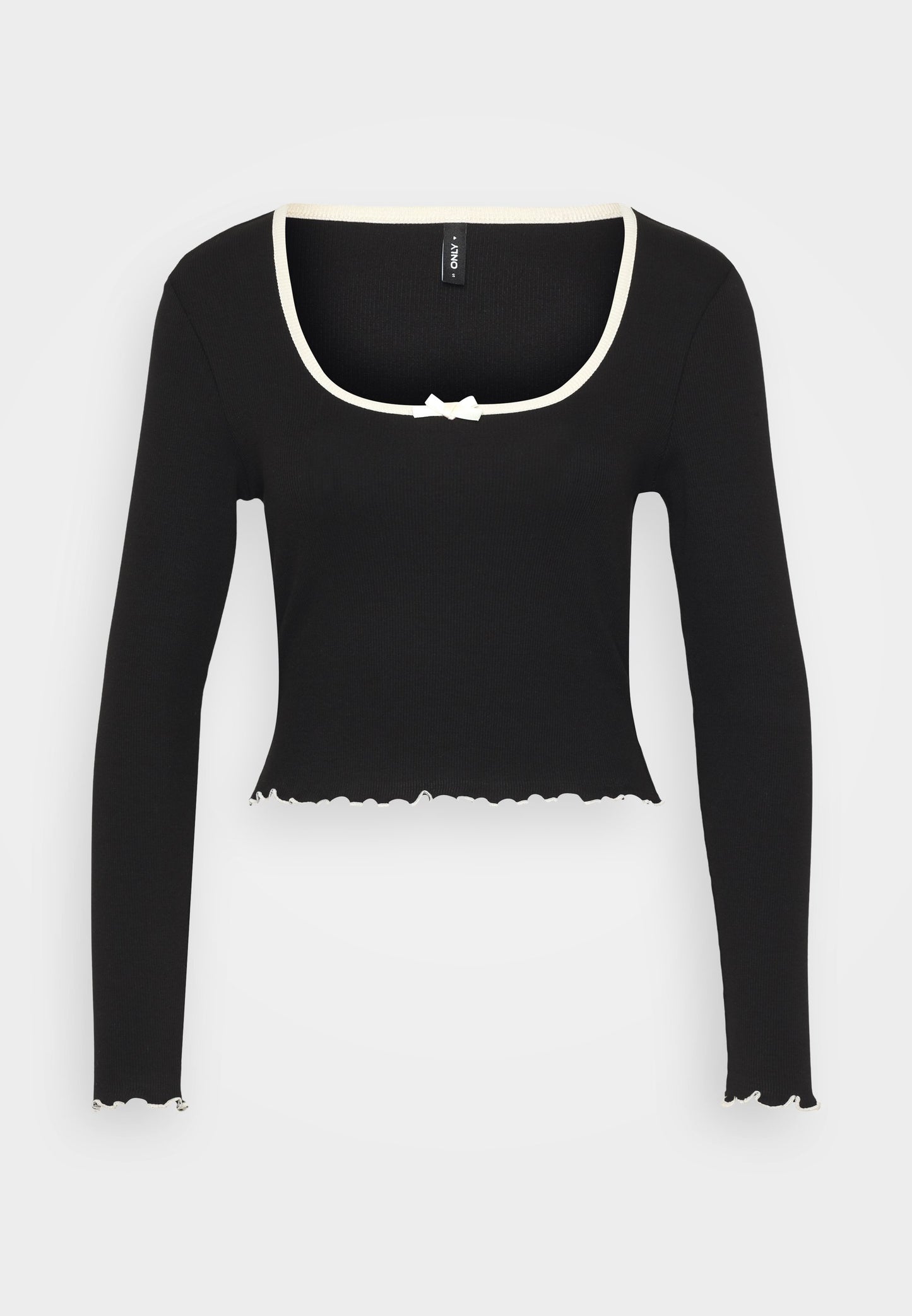ONLY Petite ONLLAILA - Long Sleeved Top - Birch/black