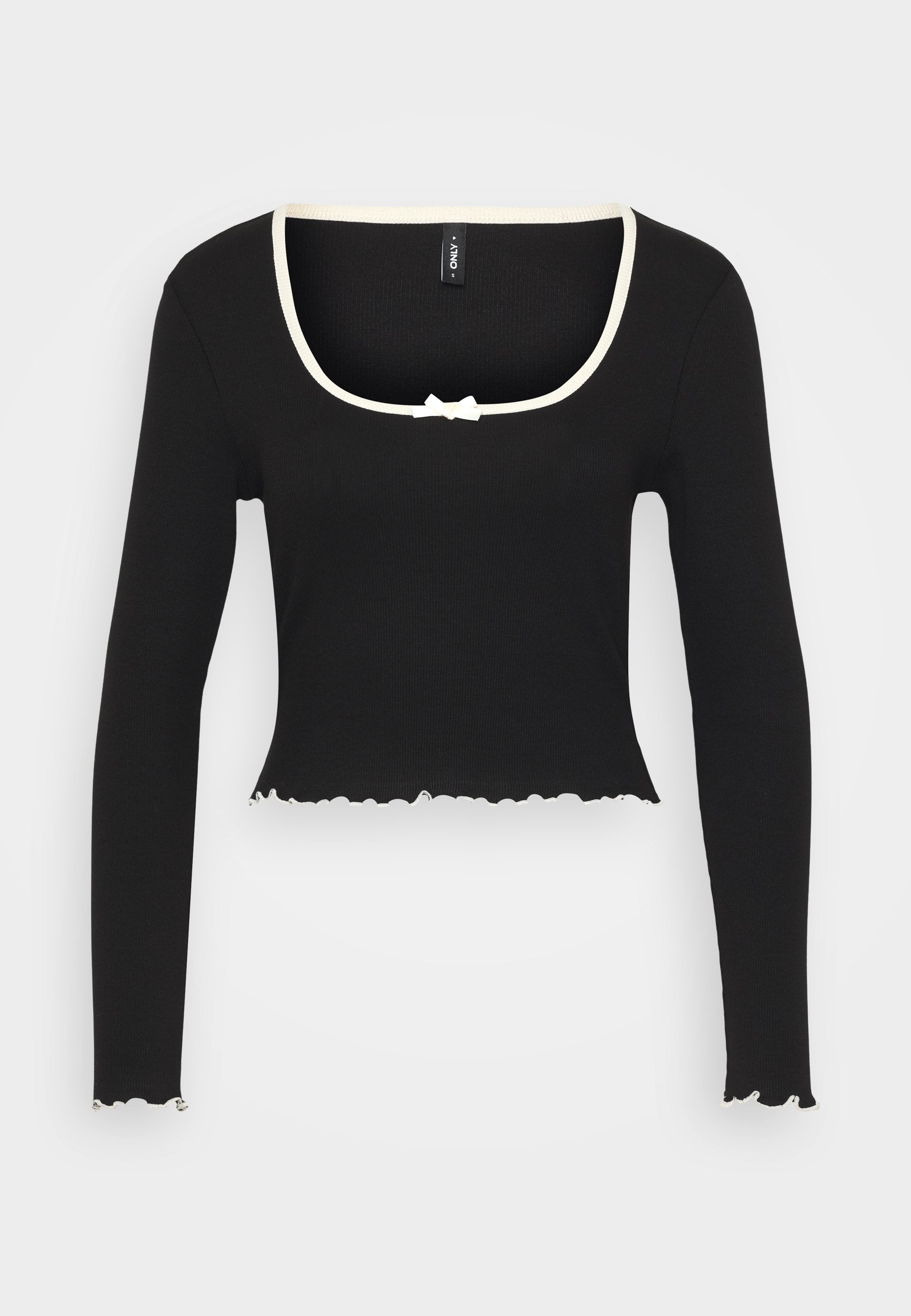 ONLY Petite ONLLAILA - Long Sleeved Top - Birch/black