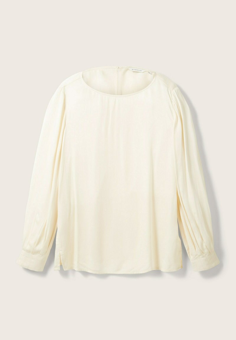 Tom Tailor Bluse - Soft Buttercream