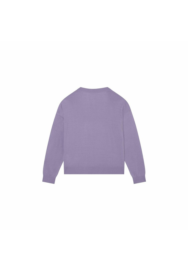  V NECKLINE - Strickpullover - Lilla