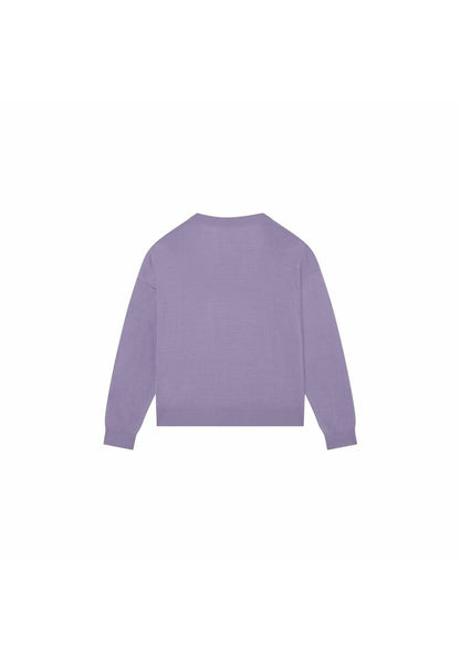  V NECKLINE - Strickpullover - Lilla