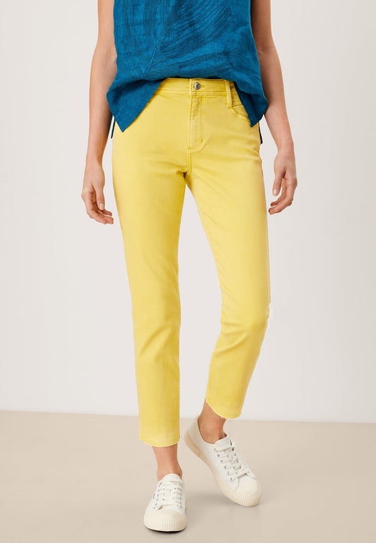S.Oliver Jeans Slim Fit - Yellow Stretched D