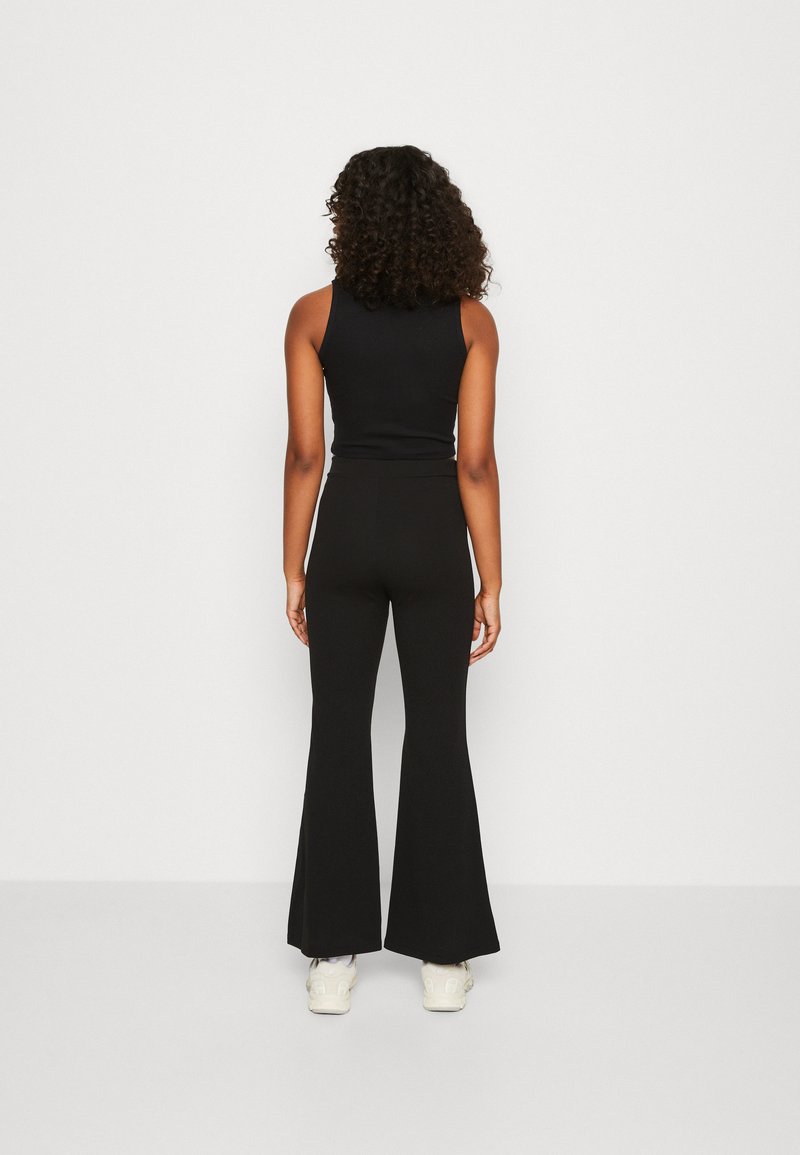 Wal G MELODY BUCKLE TROUSER - Stoffhose - Black