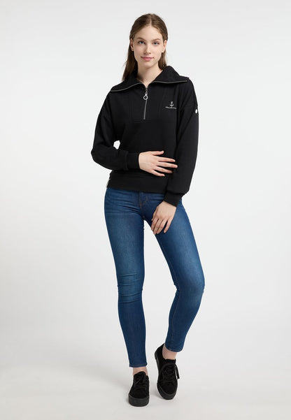 Dreimaster OVERSIZED BRIDGEPORT - Sweatshirt - Schwarz
