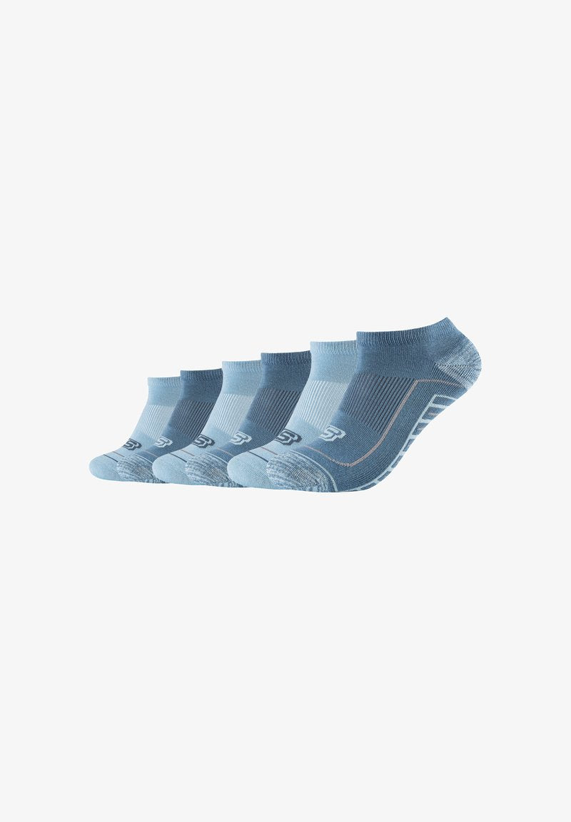  BASIC CUSHIONED SNEAKER 6 PACK - Socken - Black Mix