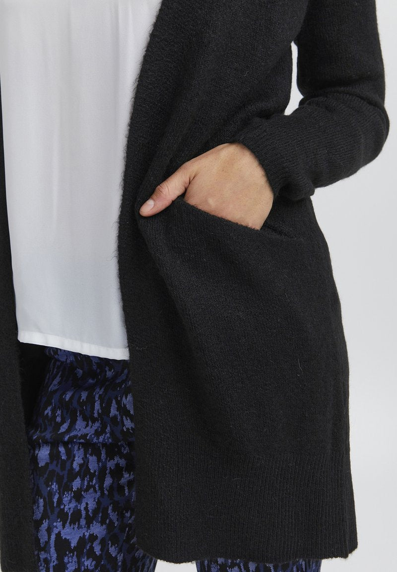 ICHI KAMARA - Strickjacke - Black