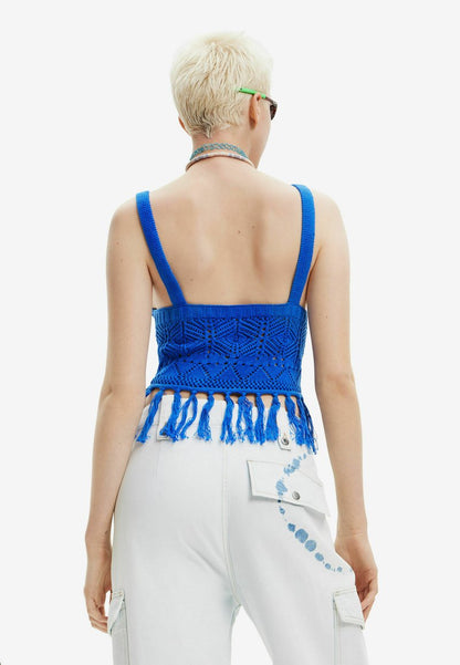 Desigual Top - Blue