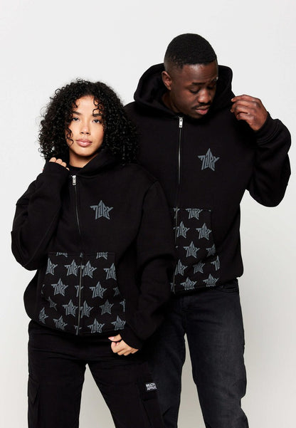  STARRY - Sweatjacke - Black