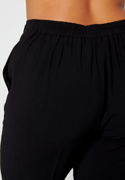  STEPHANIE - Stoffhose - Black