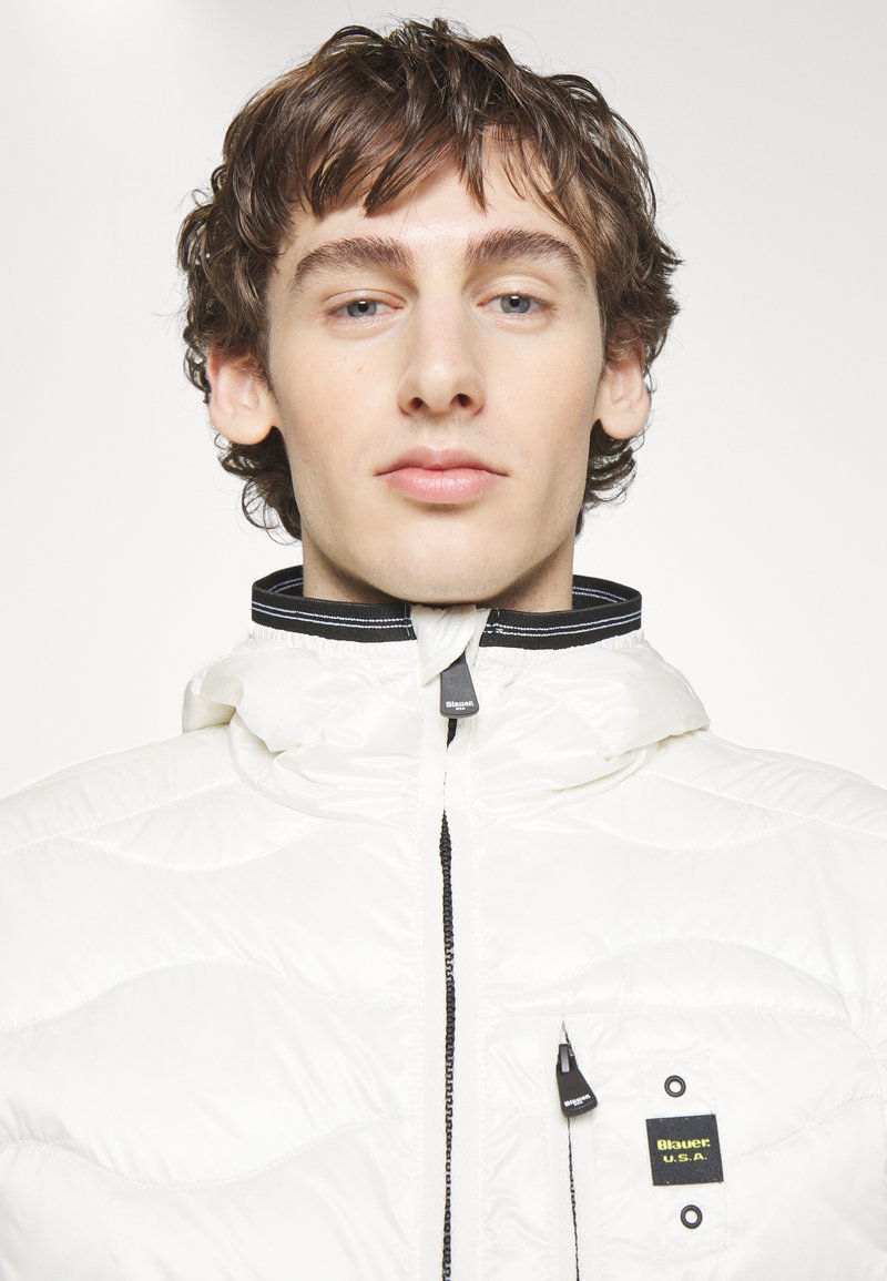 Blauer HOODY JACKET - Daunenjacke - White