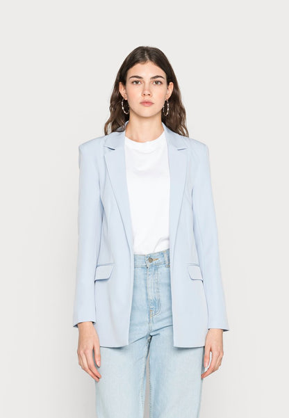 Pieces PCBOSSY LS LOOSE NOOS - Kurzmantel - Kentucky Blue