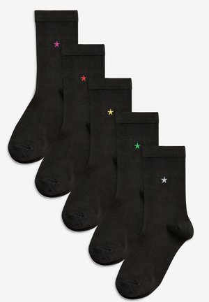  ECODIM CREW SOCKS 5 PACK - Socken - Black