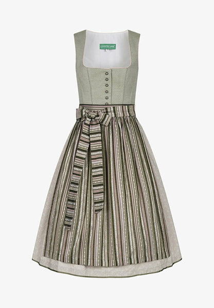  MIDI OLIVIA IN VON - Dirndl - Grün