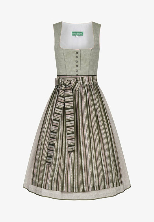  MIDI OLIVIA IN VON - Dirndl - Grün