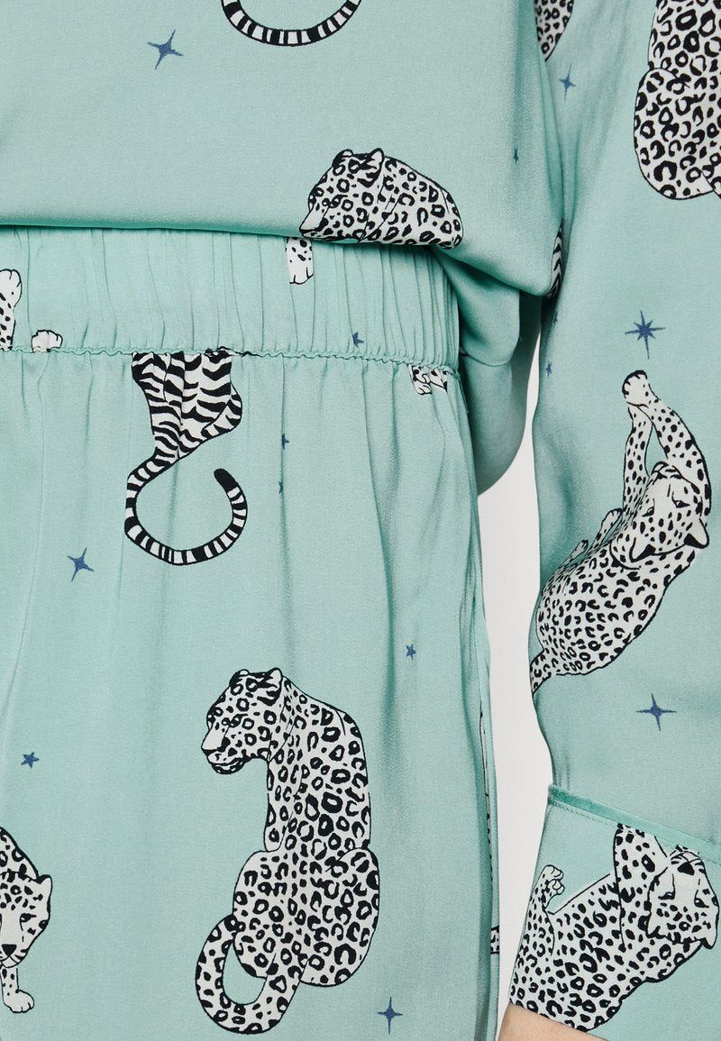 Marks & Spencer TIGER REVER PJ - Pyjama - Green