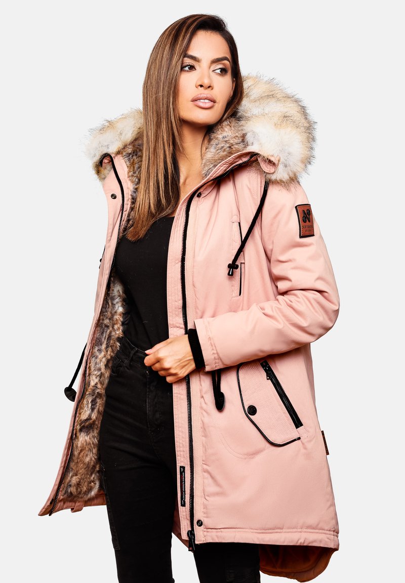 Navahoo BOMBII - Wintermantel - Light Pink