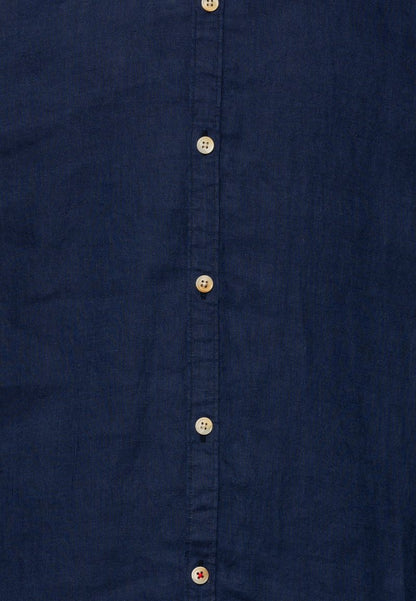 Scotch & Soda REGULAR FIT SHIRT WITH SLEEVE ROLL UP - Hemd - Marine
