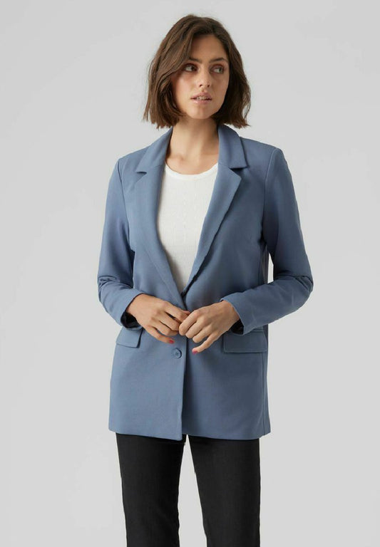 Vero Moda Kurzmantel - China Blue