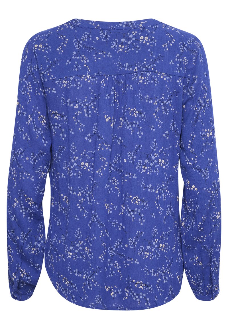 Kaffe KARIKKA AMBER - Bluse - Mazarine Blue Infinity Print