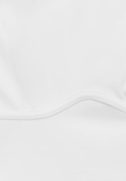PULL & BEAR CORSET CROP - Top - Off White
