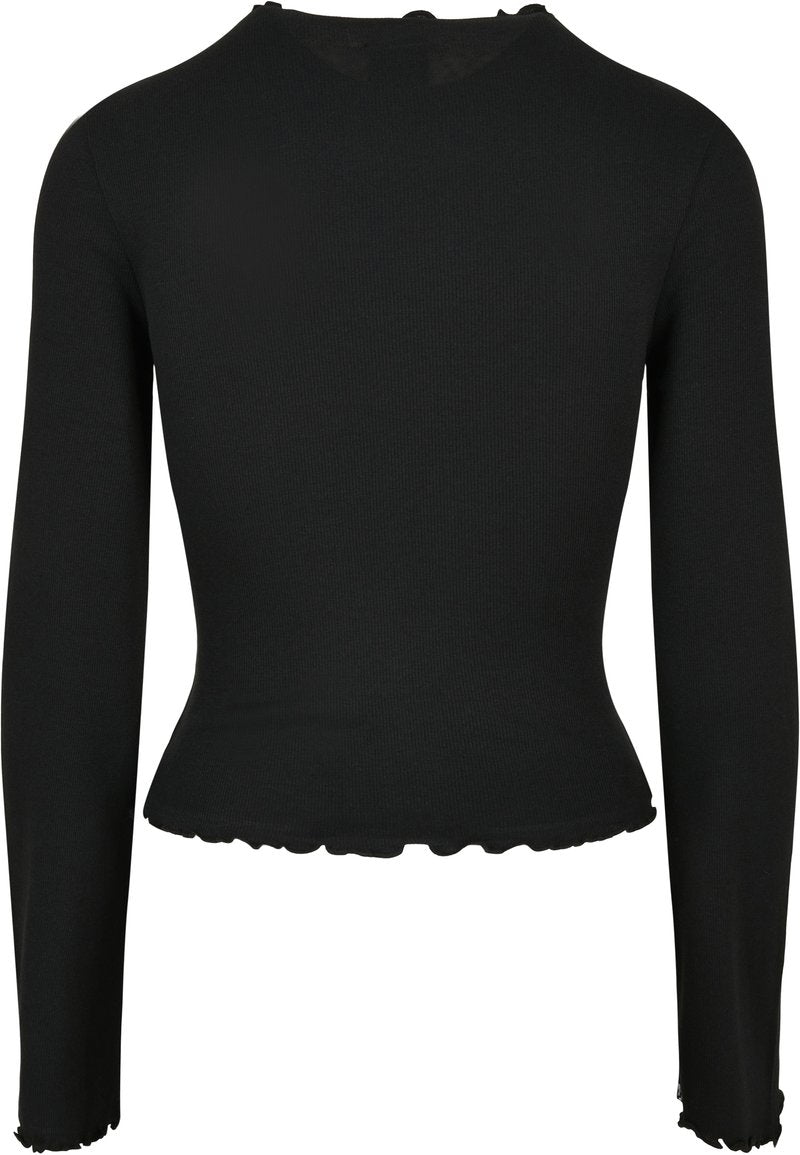 URBAN CLASSICS LONGSLEEVE - Langarmshirt - Black