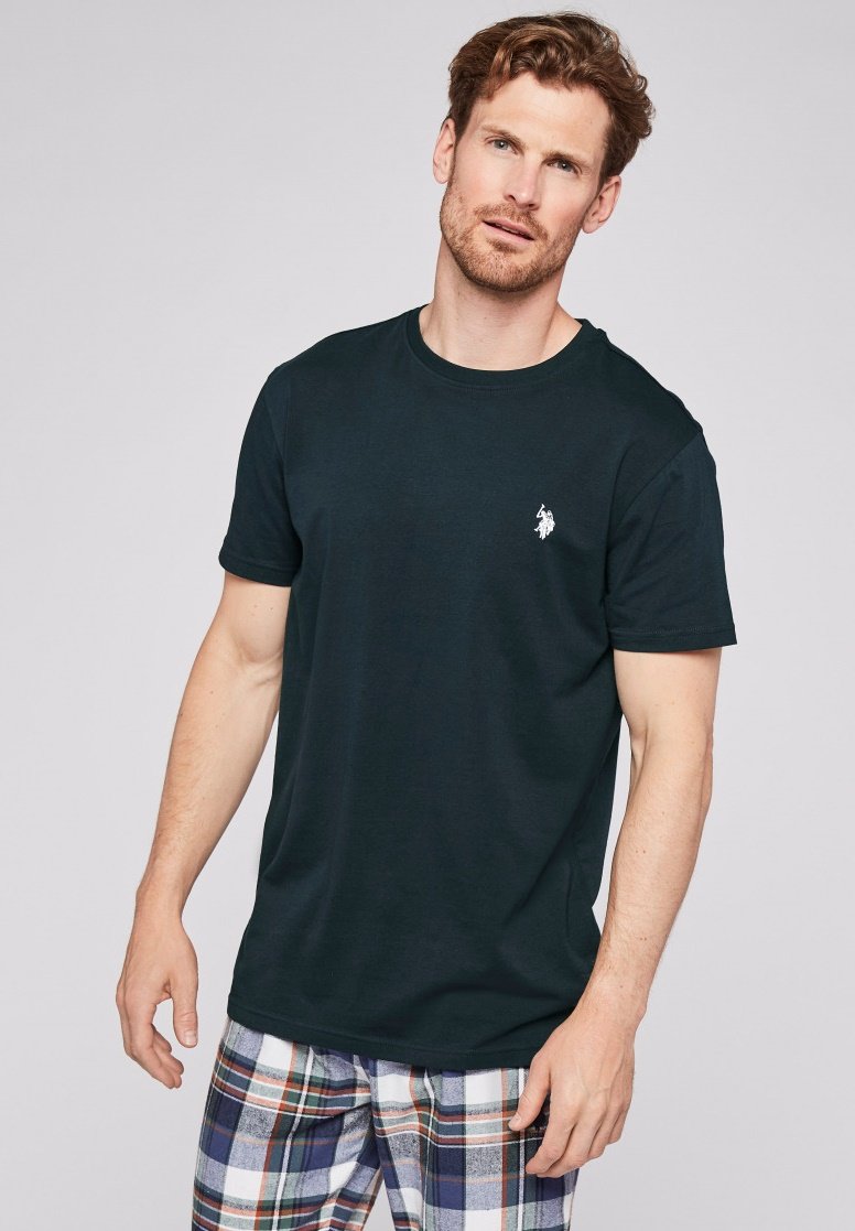 U.S. Polo Assn. CLOUD 2 PACK - Nachtwäsche Shirt - Dark Sapphire