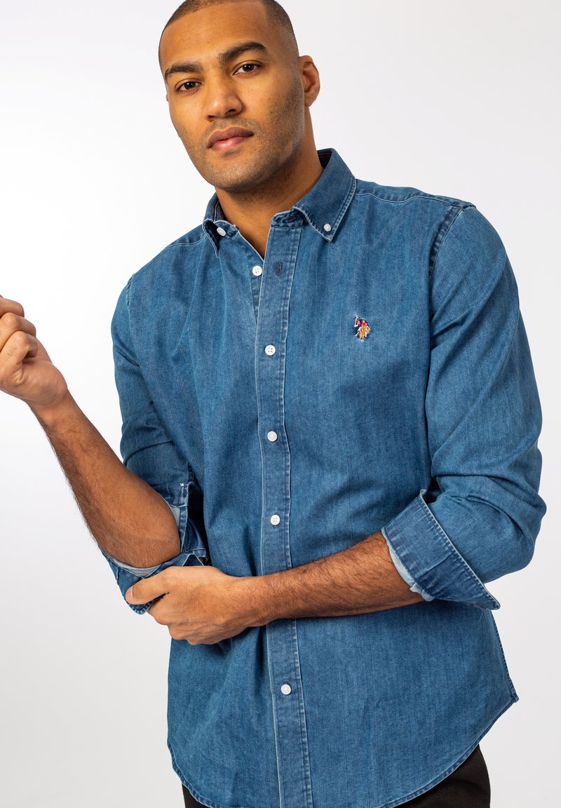 U.S. Polo Assn. CRAIG - Hemd - Denim Light