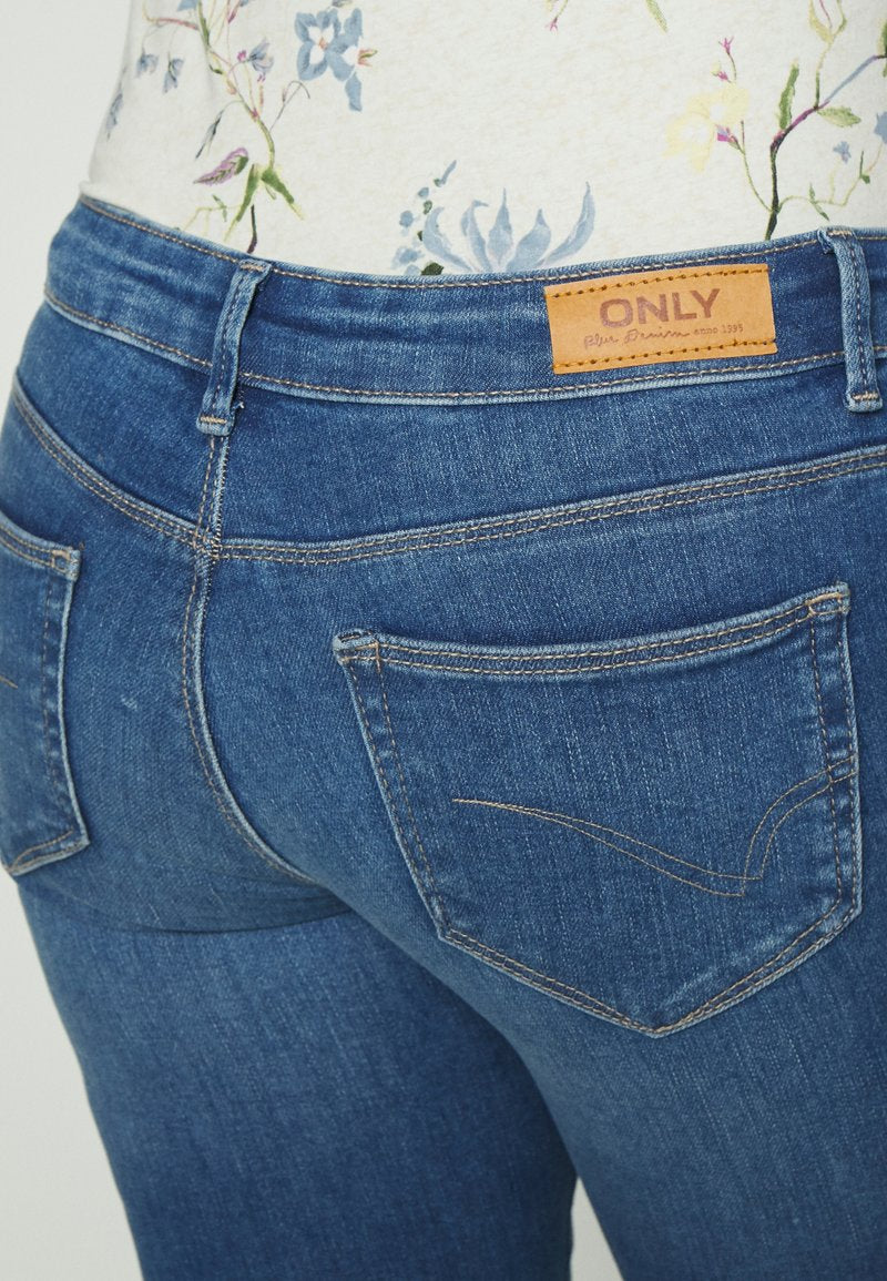 ONLY ONLCORAL - Jeans Skinny Fit - Light Blue Denim