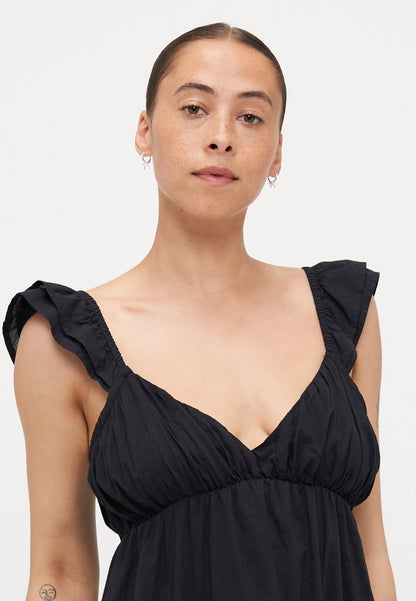 ONLY Petite ONLALLIE CAPSLEEVE DRESS - Maxi Dress - Black